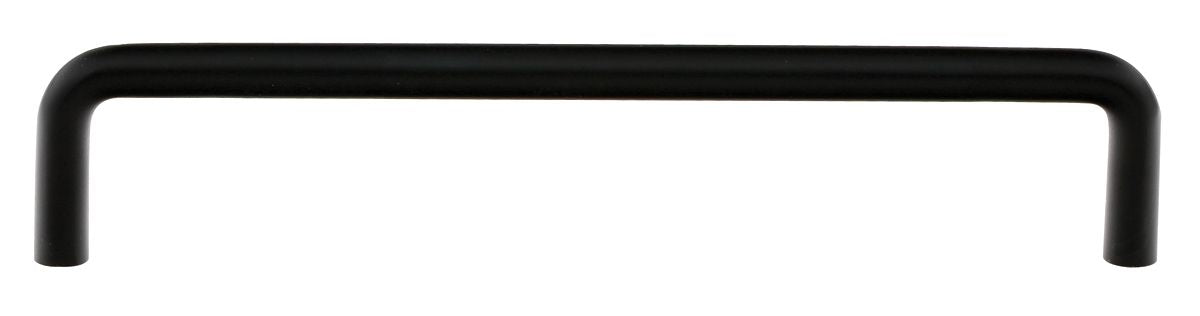 Emtek 86133US19 Wire Cabinet Pull with 4" Center To Center Flat Black Finish Sparrow Supply