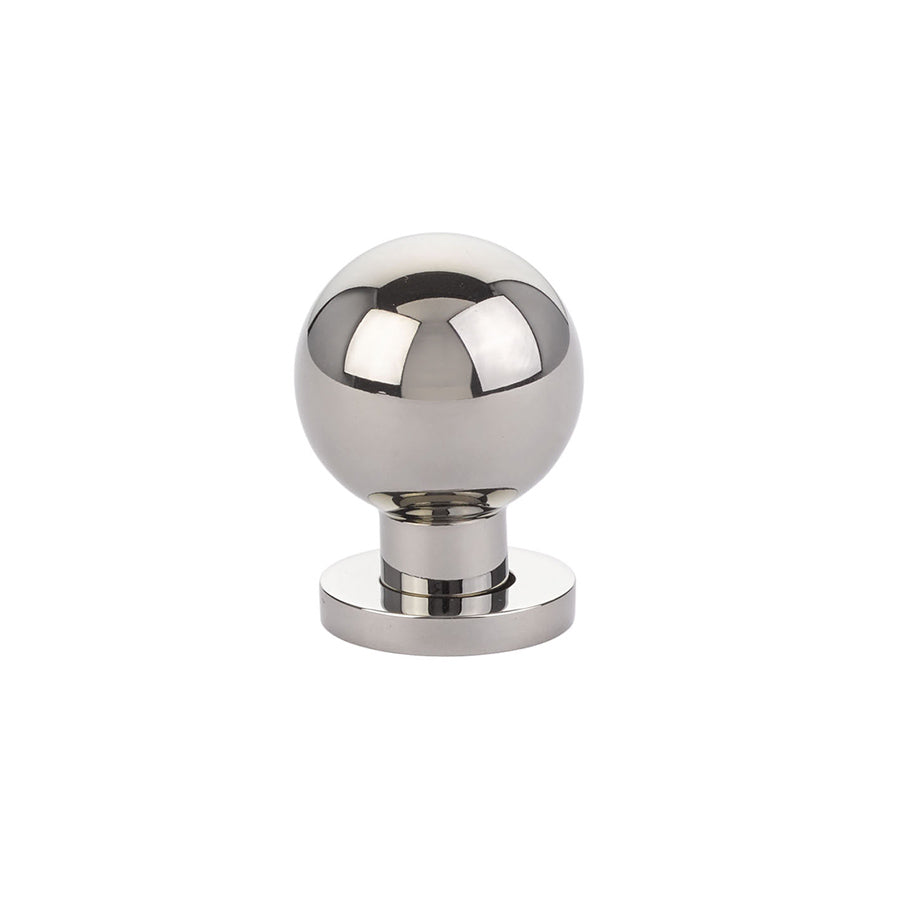 Emtek 86152US14 Modern Globe 1" Cabinet Knob Polished Nickel Lifetime Finish Sparrow Supply