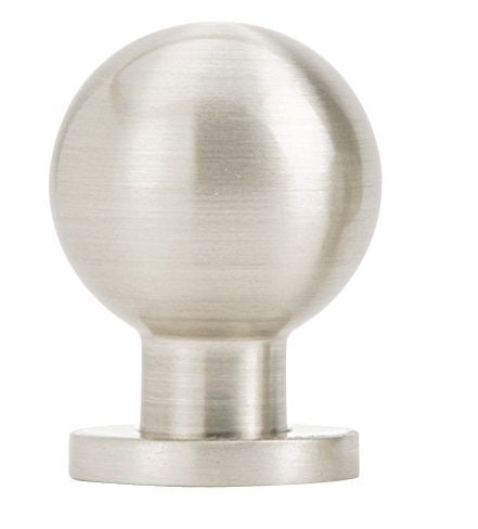Emtek 86152US15 Modern Globe 1" Cabinet Knob Satin Nickel Finish Sparrow Supply