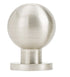 Emtek 86152US15 Modern Globe 1" Cabinet Knob Satin Nickel Finish Sparrow Supply