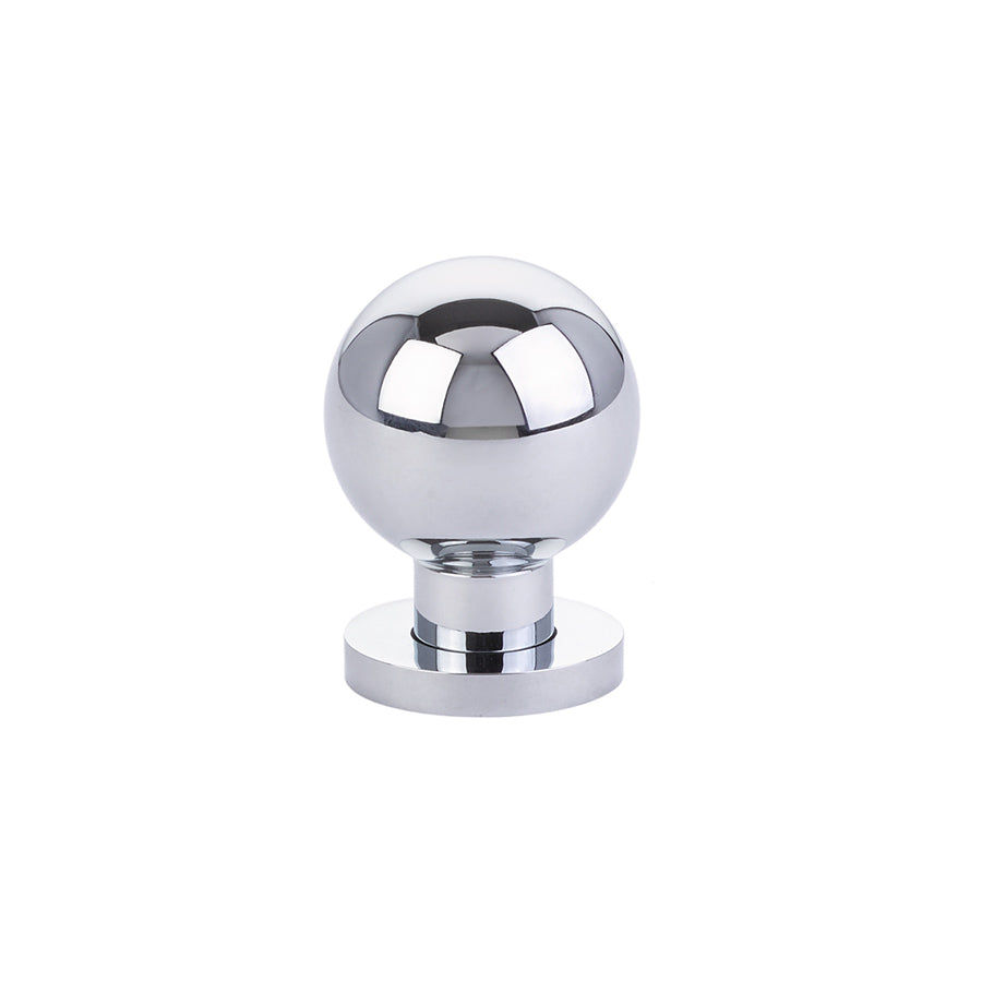Emtek 86152US26 Modern Globe 1" Cabinet Knob Polished Chrome Finish Sparrow Supply
