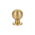 Emtek 86152US4 Modern Globe 1" Cabinet Knob Satin Brass Finish Sparrow Supply