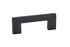 Emtek 86161US19 Trail Cabinet Pull with 3" Center To Center Flat Black Finish Sparrow Supply