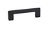 Emtek 86163US19 Trail Cabinet Pull with 4" Center To Center Flat Black Finish Sparrow Supply