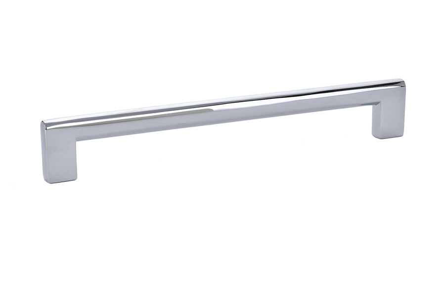 Emtek 86165US26 Trail Cabinet Pull with 8" Center To Center Polished Chrome Finish Sparrow Supply