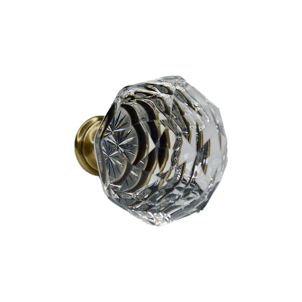 Emtek 86209US7 Diamond 1.75" Wardrobe Knob French Antique Brass Finish Sparrow Supply