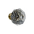 Emtek 86209US7 Diamond 1.75" Wardrobe Knob French Antique Brass Finish Sparrow Supply