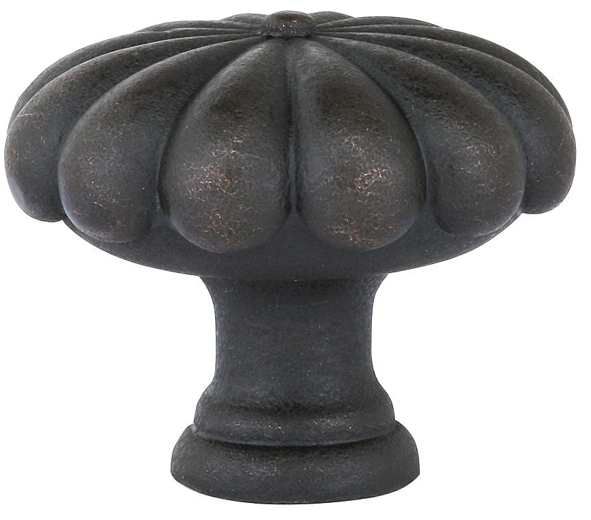 Emtek 86230MB Fluted 1-1/4" Cabinet Knob Medium Bronze Finish Sparrow Supply