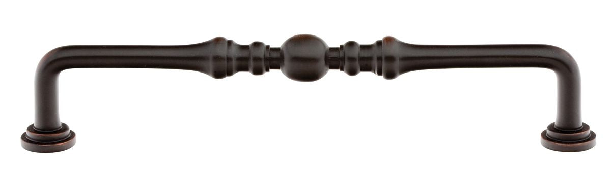 Emtek 86248US10B Spindle Cabinet Pull with 6" Center To Center Oil Rubbed Bronze Finish Sparrow Supply