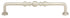 Emtek 86248US15 Spindle Cabinet Pull with 6" Center To Center Satin Nickel Finish Sparrow Supply