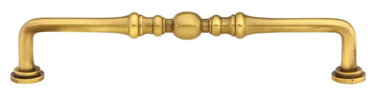Emtek 86248US7 Spindle Cabinet Pull with 6" Center To Center French Antique Brass Finish Sparrow Supply