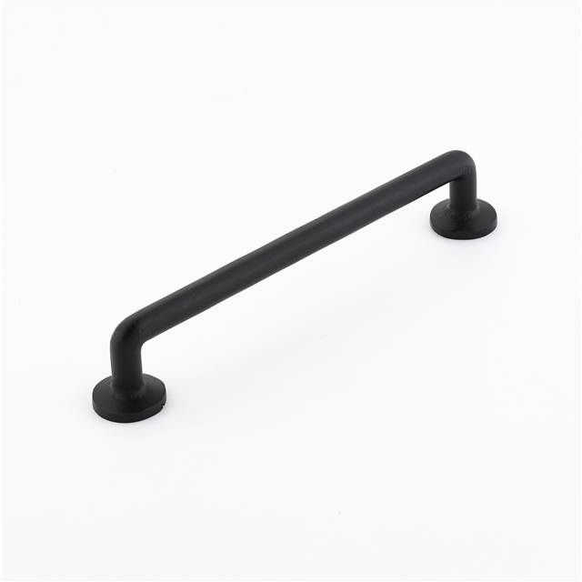 Emtek 86253FB Bronze Rod Cabinet Pull with 6" Center To Center Flat Black Bronze Finish Sparrow Supply