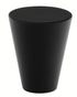 Emtek 86261US19 Cone 1" Cabinet Knob Flat Black Finish Sparrow Supply