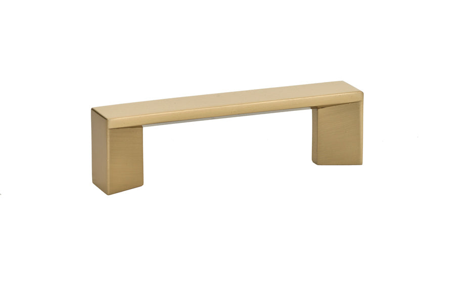 Emtek 86263US4 Trinity Cabinet Pull with 3" Center to Center Satin Brass Finish Sparrow Supply