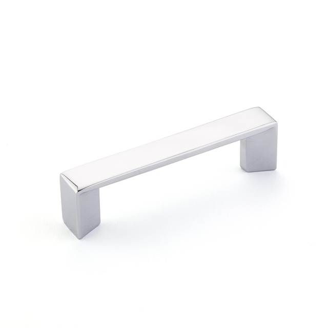 Emtek 86264US26 Trinity Cabinet Pull with 3-1/2" Center To Center Polished Chrome Finish Sparrow Supply