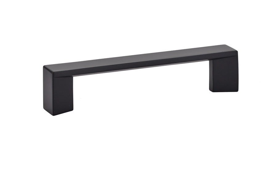 Emtek 86265US19 Trinity Cabinet Pull with 4" Center To Center Flat Black Finish Sparrow Supply