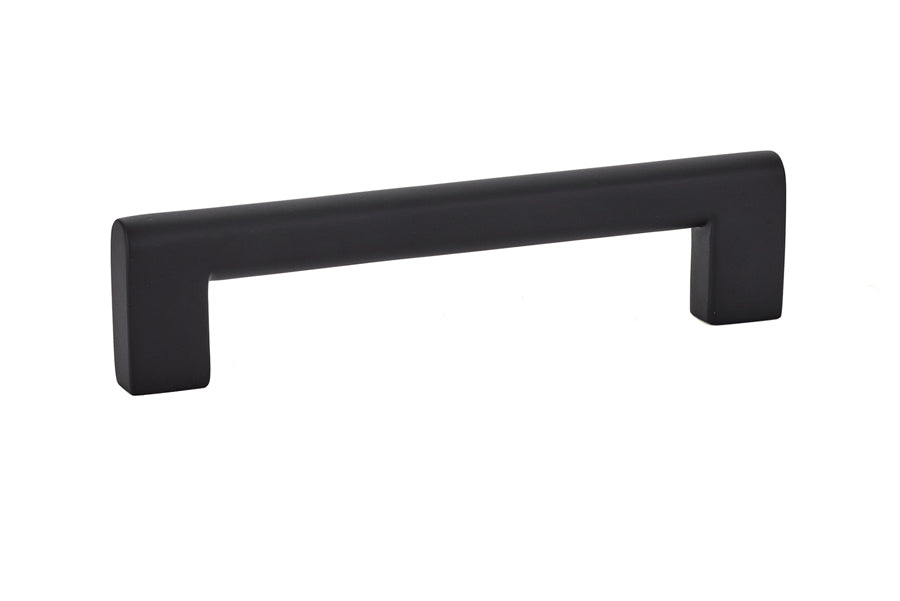 Emtek 86272US19 Trail Cabinet Pull with 5" Center To Center Flat Black Finish Sparrow Supply