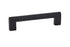 Emtek 86272US19 Trail Cabinet Pull with 5" Center To Center Flat Black Finish Sparrow Supply