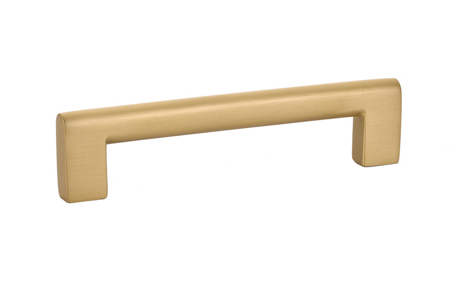 Emtek 86272US4 Trail Cabinet Pull with 5" Center to Center Satin Brass Finish Sparrow Supply