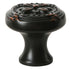 Emtek 86277US10B Ribbon and Reed 1-1/4" Cabinet Knob Oil Rubbed Bronze Finish Sparrow Supply