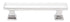 Emtek 86299US26 Geometric Rectangular Cabinet Pull with 3" Center to Center Polished Chrome Finish Sparrow Supply