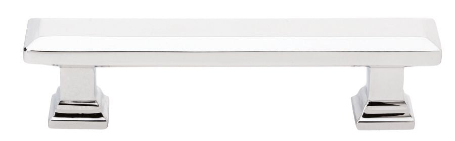 Emtek 86300US26 Geometric Rectangular Cabinet Pull with 3-1/2" Center to Center Polished Chrome Finish Sparrow Supply