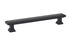 Emtek 86302US19 Geometric Rectangular Cabinet Pull with 6" Center to Center Flat Black Finish Sparrow Supply
