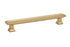 Emtek 86302US4 Geometric Rectangular Cabinet Pull with 6" Center to Center Satin Brass Finish Sparrow Supply