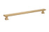 Emtek 86303US4 Geometric Rectangular Cabinet Pull with 10" Center to Center Satin Brass Finish Sparrow Supply