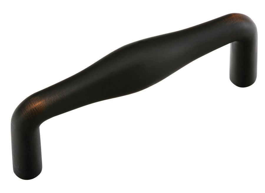 Emtek 86311US10B Dane Cabinet Pull with 4" Center to Center Oil Rubbed Bronze Finish Sparrow Supply