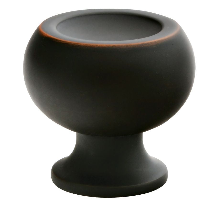 Emtek 86315US10B Atomic 1-1/4" Cabinet Knob Oil Rubbed Bronze Finish Sparrow Supply