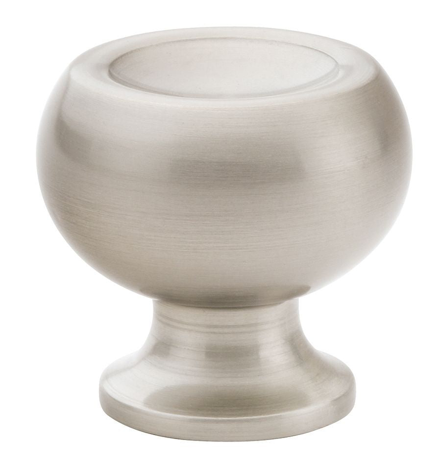 Emtek 86315US15 Atomic 1-1/4" Cabinet Knob Satin Nickel Finish Sparrow Supply