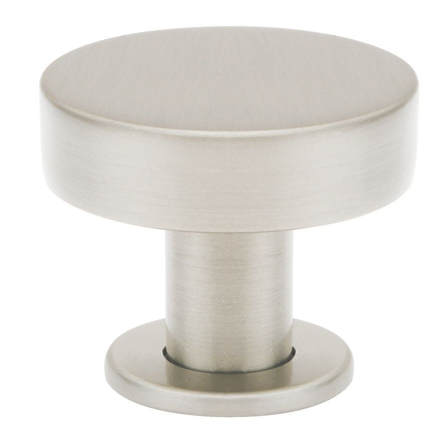 Emtek 86322US15 Cadet 1-1/4" Cabinet Knob Satin Nickel Finish Sparrow Supply