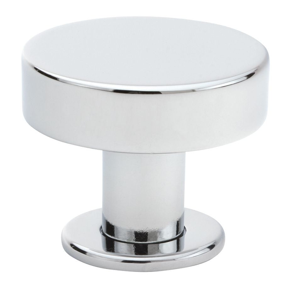 Emtek 86322US26 Cadet 1-1/4" Cabinet Knob Polished Chrome Finish Sparrow Supply