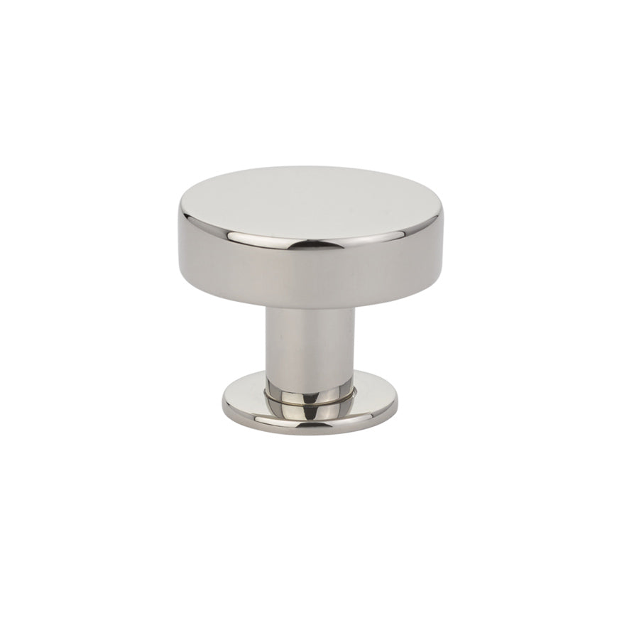 Emtek 86323US14 Cadet 1-3/4" Cabinet Knob Polished Nickel Lifetime Finish Sparrow Supply