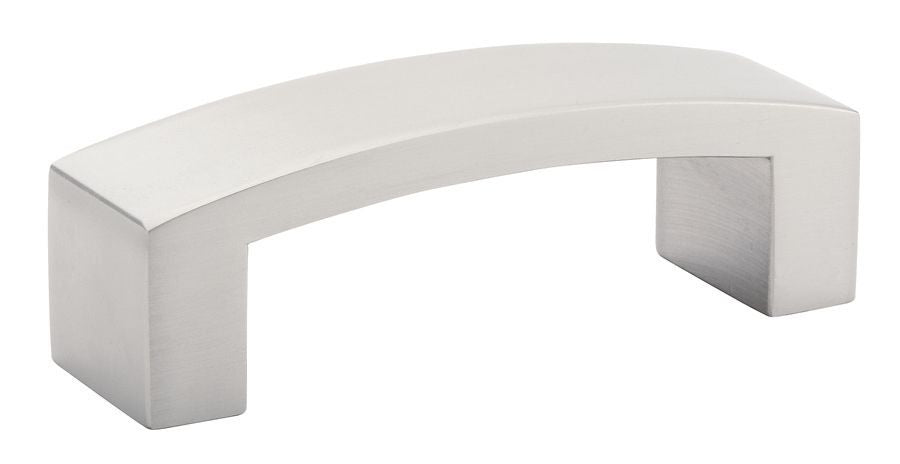 Emtek 86325US15 Bauhaus Cabinet Pull with 4" Center to Center Satin Nickel Finish Sparrow Supply