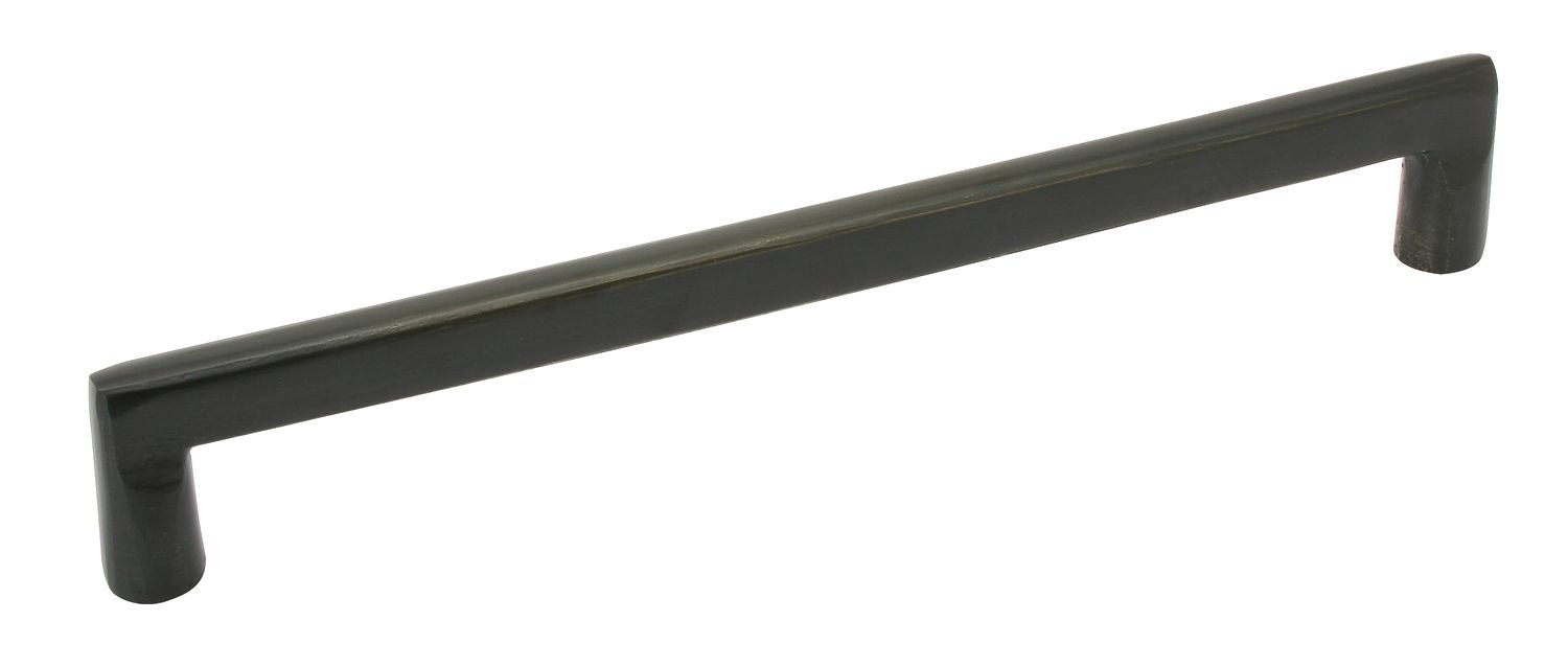 Emtek 86336MB Bronze Rail Cabinet Pull with 8" Center to Center Medium Bronze Finish Sparrow Supply