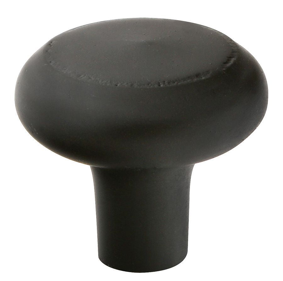 Emtek 86338FB Bronze Barn 1" Cabinet Knob Flat Black Bronze Finish Sparrow Supply