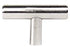 Emtek 86357US26 Brass Bar 2" Cabinet Knob Polished Chrome Finish Sparrow Supply