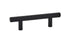 Emtek 86358US19 Brass Bar Cabinet Pull with 3" Center to Center Flat Black Finish Sparrow Supply