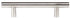 Emtek 86358US26 Brass Bar Cabinet Pull with 3" Center to Center Polished Chrome Finish Sparrow Supply
