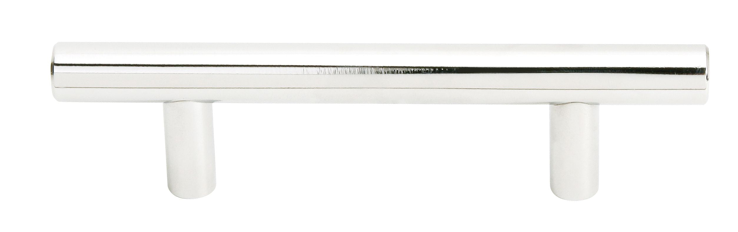 Emtek 86359US26 Brass Bar Cabinet Pull with 3-1/2" Center to Center Polished Chrome Finish Sparrow Supply