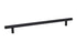 Emtek 86364US19 Brass Bar Cabinet Pull with 10" Center to Center Flat Black Finish Sparrow Supply