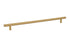 Emtek 86365US4 Brass Bar Cabinet Pull with 12" Center to Center Satin Brass Finish Sparrow Supply