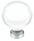 Emtek 86395US15 Bristol 1-1/4" Cabinet Knob Satin Nickel Finish Sparrow Supply