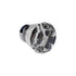 Emtek 86396US26 Brookmont 1" Cabinet Knob Polished Chrome Finish Sparrow Supply