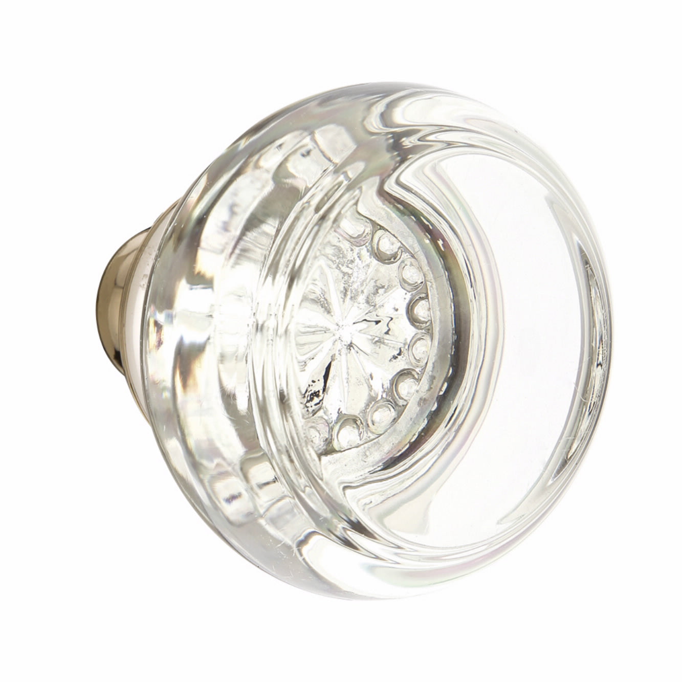 Emtek 86399US14 Georgetown 1-1/4" Cabinet Knob Polished Nickel Lifetime Finish Sparrow Supply