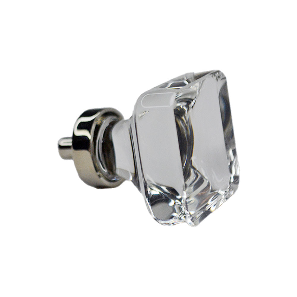 Emtek 86403US14 Square 1-3/8" Cabinet Knob Polished Nickel Lifetime Finish Sparrow Supply