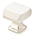 Emtek 86421US14 Art Deco 1-1/4" Cabinet Knob Polished Nickel Lifetime Finish Sparrow Supply