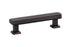 Emtek 86422US10B Art Deco Cabinet Pull with 3-1/2" Center to Center Oil Rubbed Bronze Finish Sparrow Supply